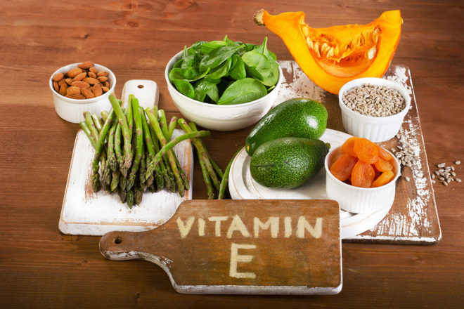продукты содержащие витамин е