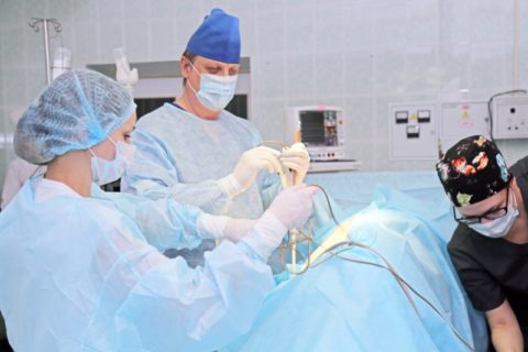 Лапароскопическая операция по удалению кисты