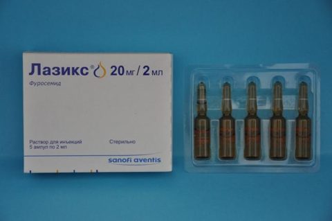 Лазикс (аналог Фуросемид) – популярное мочегонное средство, эффективно борется с отеками.